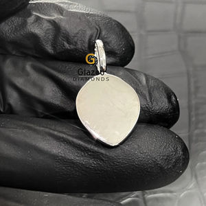 Nuevo hermoso colgante de Hip Hop con tachuelas de diamantes redondos de corte brillante Moissanite VVs Clrity en plata de ley 925 - Product Image 4