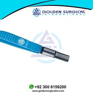 Pinzas bipolares europeas de bayoneta de alta calidad en ángulo hacia abajo | Pinzas bipolares Pinzas de electrocoagulación al por mayor - Product Image 3