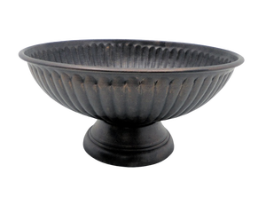 Metal Round <b>Serving</b> <b>Bowl</b> Grey Wash Fruits <b>Bowl</b> for Kitchen & Tabletop Decorative and Dinnerware Handmade in Bulk - Product Image 4