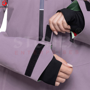 Vestes de ski et de snowboard pour femmes Imperméables Respirantes Toile tricotée Adulte à capuche Col montant - Product Image 5