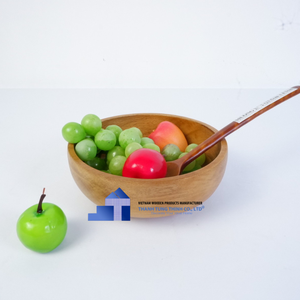 <b>Hot</b> Trend Sustainable Acacia Wooden Bowls Wooden Serving Bowls for Kitcheware From a Vietnam Manufacturer - Product Image 5