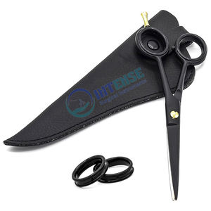 Tijeras de Peluquería Profesionales para Barberos, Tijeras de Corte de Pelo de Acero Inoxidable Afiladas para Peluqueros de Salón - Product Image 1