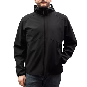 2025 personnalisé hommes Soft Shell vestes qualité supérieure à la mode conception réversible Sports de plein air chasse Stand avant - Product Image 1