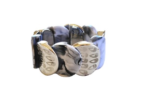 Pulsera de Resina Ovalada con Piedra Natural Turquesa de Primera Calidad, Estilo Bohemio Hecho a Mano, Joyería Unisex para Mujer, Ideal para Bodas - Product Image 5
