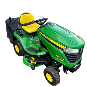รถตัดหญ้าแบบนั่งขับ John Deere Z960M พร้อมที่ตักด้านหน้า ระบบปล่อยหญ้าด้านหลัง ระบบเก็บหญ้าด้านหลัง ใบมีดมัลชิ่ง 6 ใบ ใช้พลังงานน้ำมันเบนซิน - Product Image 1