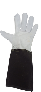 Vente chaude Doublure en nylon de taille personnalisée Gants de travail de soudage Cuir de sécurité avec caractéristiques de protection antidérapantes résistantes à la chaleur - Product Image 5