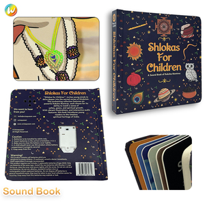 <span class=keywords><strong>Libro</strong></span> Sonoro Personalizzato con Pulsanti Touch Registrabili per Bambini, Produzione su Misura, MOQ 1000 - Product Image 6