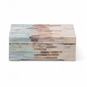 OEM ODM Wholesale Modern Luxury Mother of Pearl <b>Box</b> Shell Inlay Flexible Functional Design <b>Decorative</b> <b>Storage</b> Manufacturer - Product Image 5