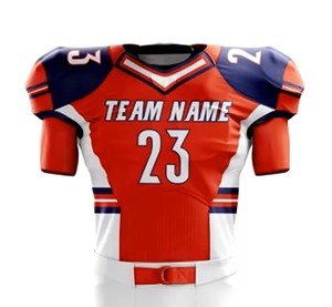 2025เครื่องแบบอเมริกันฟุตบอลเสื้อระบายอากาศแขนสั้น - Product Image 5