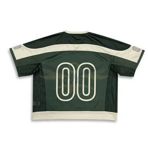 ผ้าเจอร์ซีย์ใส่เล่นกีฬามาใหม่ผ้าพิมพ์โลโก้ตามสั่ง - Product Image 2