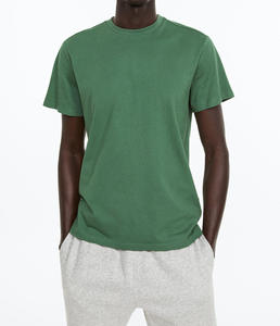 Vêtements décontractés légers hommes T-Shirt surdimensionné col rond conception d'impression séchage rapide caractéristique couleur unie hommes chemises - Product Image 1