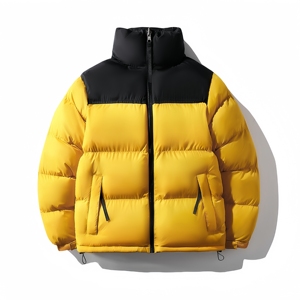 Veste matelassée unisexe nouvelle collection printemps camouflage épaisse imperméable coupe-vent avec logo personnalisé pour un look formel et tendance - Product Image 5