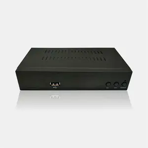 Hộp Chuyển Đổi TV Cho TV Analog Máy Ghi Hình TV Kỹ Thuật Số PVR Và Bộ Điều Chỉnh ATSC Có Đồng Hồ LED Sáng Cổng USB Tích Hợp Và Dễ Dàng