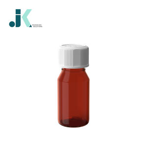 Vietnam Factory PET Jarabe Botella Embalaje 45ml Cuadrado redondo con CR Tapa Ámbar Mejor precio Vietnam Factory M0768 - Product Image 1