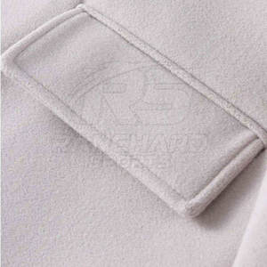 เสื้อโค้ทผ้าวูลผสมทรงคลาสสิกสำหรับผู้ชาย เสื้อโค้ทยาวสไตล์โมเดิร์นสำหรับฤดูหนาว เสื้อโค้ทยาวสำหรับผู้ชาย - Product Image 4