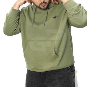 Sweats à capuche oversize pour hommes en coton mélangé, pull décontracté, streetwear tendance, sweats à capuche à manches longues - Product Image 2