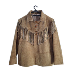 Color claro Hermoso Hecho Personalizado Alta calidad Western Elegante Slim Men Western Chaquetas de cuero - Product Image 1