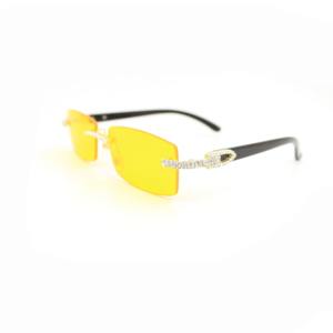 La construction en métal et en verre reflète la qualité et l'attention au détail, les lunettes de soleil vous font instantanément l'effet d'être plus élégant et plus confiant. - Product Image 6