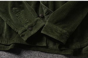 Custom Warm <b>Men's</b> Heavy Cotton <b>Thick</b> Corduroy Shirt <b>jacket</b> for <b>men</b> Haus Industries - Product Image 6