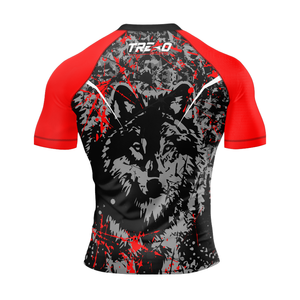 Rashguard de MMA pour hommes fabriqué en usine, léger, design personnalisé, sublimation, vêtement d'entraînement slim, respirant - Product Image 4