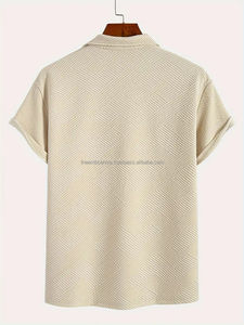 T-shirts polo pour hommes les plus vendus Tissu respirant de haute qualité Fabriqué sur mesure avec des polos à impression légère, polos pour hommes - Product Image 4