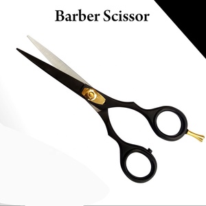 Tijeras de Barbero de Acero Inoxidable de Alta Calidad, Más Vendidas, con Punta de Cuchilla Afilada y Recta, Mango Mediano, Diseño para Diestros, Duraderas para el Cabello - Product Image 3