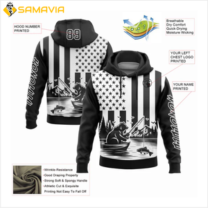 SAMAVIA Custom Logo Printed <b>Men's</b> Sporty <b>Hoodie</b> Sweatshirt Set Fashionable Sublimation Summer Wear for Gym & Outdoor Activities - Product Image 5