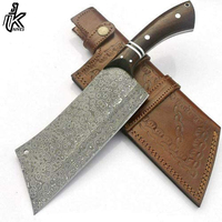 Couteau de cuisine professionnel fait main, lame en acier inoxydable Damas, couteau de chef, hachoir, extrêmement tranchant, écologique, sur mesure