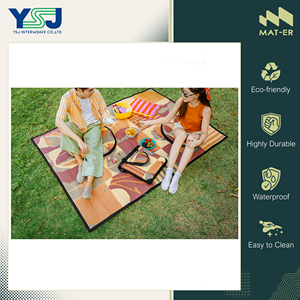 Alfombra de playa plegable de polipropileno PP 100% impermeable y de doble cara de calidad superior del fabricante de origen de Tailandia - Product Image 2