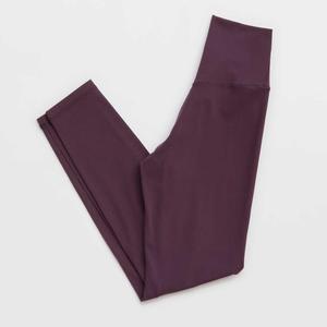 Pantalones deportivos de yoga transfronterizos de cintura alta, lisos, hasta el tobillo, resistentes a las arrugas, con efecto de realce de glúteos y cintura elástica para fitness - Product Image 4