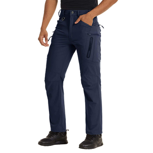 Pantalon droit décontracté pour homme LOGO personnalisé Léger et séchage rapide 8 poches pour la randonnée pour les activités de plein air - Product Image 3