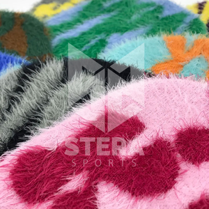 Gorro de mohair directo de fábrica de la mejor calidad 2025 lana 100% Color moderno y atractivo hecho a medida con nuevo estilo - Product Image 4