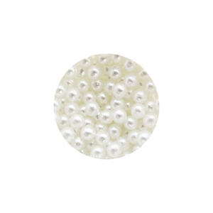 Strass pour ongles en pierre de perle sphérique, blanc cassé, 2 mm, 2-BLP-Ph - Product Image 1