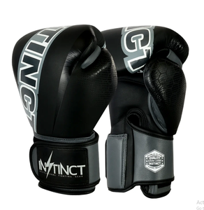 ถุงมือชกมวยคุณภาพดี สายรัดข้อมือแบบเวลโคร หนังวัวแท้ สกรีนโลโก้ได้ สำหรับผู้ใหญ่ ใช้ในการแข่งขันและฝึกซ้อม - Product Image 1