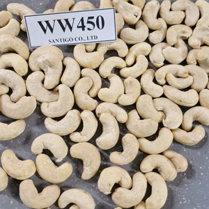 Santigo noix de cajou เม็ดมะม่วงหิมพานต์ WW450 W450เม็ดมะม่วงหิมพานต์ส่งออกไปตะวันออกกลาง - Product Image 1