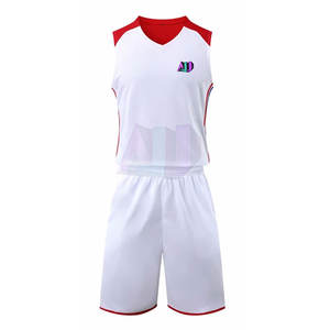 Conjuntos de Uniformes de Baloncesto Transpirables Personalizados con Número, Nombre y Logotipo Impresos, Adecuados para Deportes de Equipo - Product Image 1