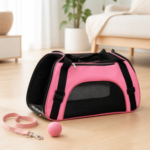Sac de transport portable pour animaux de compagnie, sac de voyage à bandoulière en maille respirante pour chat et chien - Product Image 2
