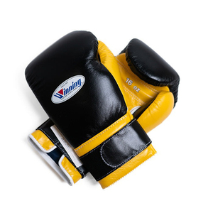 Último modelo de calidad superior multicolor ganar guantes de boxeo cuero de vaca genuino logotipo personalizado Kickboxing Sparring para hombres - Product Image 3