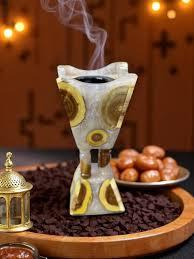 Ramadan Special Sandalwood Resin Eco-Friendly Durable Incense Burner Antique Design Indian Handmade Religious & <b>Scent</b> <b>Diffusion</b> - Product Image 5