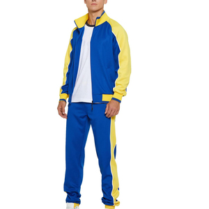 Conjuntos Deportivos de Algodón para Hombre - Sudaderas con Cierre Completo y Pantalones Deportivos para Correr, Ropa Deportiva Informal de 2 Piezas - Product Image 2