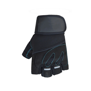 Top Choice Half-Finger Gym <b>Fitness</b> <b>Gloves</b> with Custom Logo Made From Pakistan Industrial Leather for Bodybuilding Sports - Product Image 6
