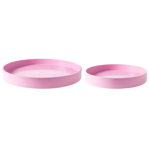 ถาดเสิร์ฟแบบเคลือบเงาทรงกลมถาดหรูหราผลิตจากเวียดนาม - Product Image 2