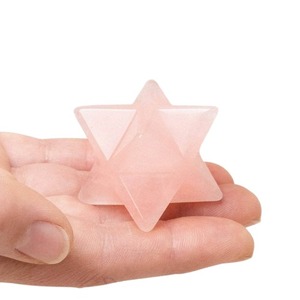 ดาวคริสตัลโรสควอตซ์สำหรับใช้ในการนั่งสมาธิหรือการรักษาแบบเรกิ - Product Image 6