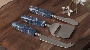 American Style Wholesale direct Indian factory Butter <b>Cheese</b> Knife <b>Set</b> for Multiple Usage Available for Bulk Purchasers - Product Image 2