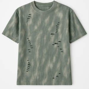 Coton de la plus haute qualité 220g Streetwear chemises unies vêtements de sport surdimensionné épaule ample lavage lourd t-shirt pour hommes - Product Image 3