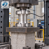 Capteur de force à compression à double bride haute précision IP67 de 300 à 5000 KN pour machines d'essai et presses hydrauliques