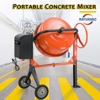 Mini bétonnière portable de grande capacité / Camion bétonnière électrique