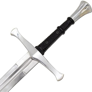 Couteau de chasse en acier damas personnalisable le plus vendu fait à la main de qualité OEM bricolage Support Lord Ring Sword - Product Image 4