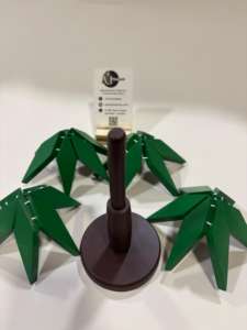 ที่รองแก้วไม้รูปต้นไม้น่ารักชุดขาตั้งสามขาสำหรับหม้อจานร้อนและขาตั้งสามขา-อุปกรณ์ไม้แสนสบาย - Product Image 3