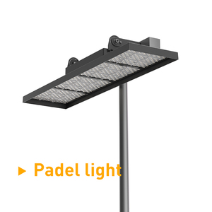IK10 IP66 LED Paddle Court Light 150/250W 160LM/W <span class=keywords><strong>ULR</strong></span> 0 Padel Court Padel Lumière Padel Tennis Lumière pour Intérieur Extérieur - Product Image 5